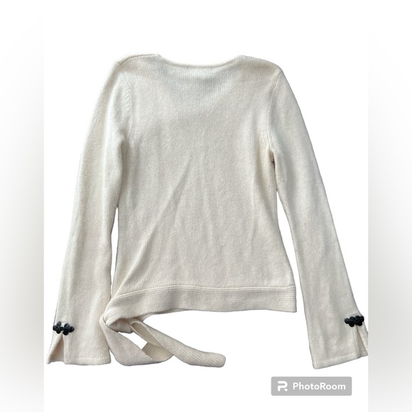 CANYON RIVER BLUES SILK ANGORA SWEATER SIDE TIE EUC SIZE Junior Large 11-13 - Picture 2 of 6